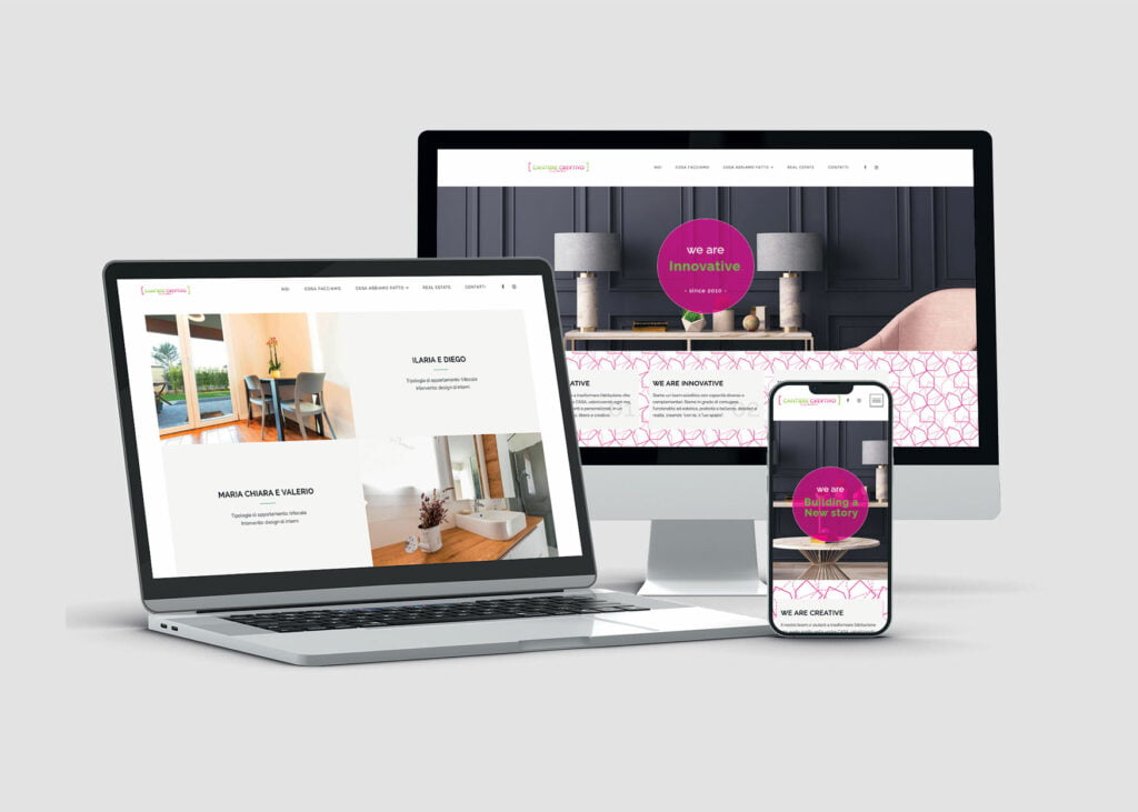 prupix realizzazione sito web cantieri creativi