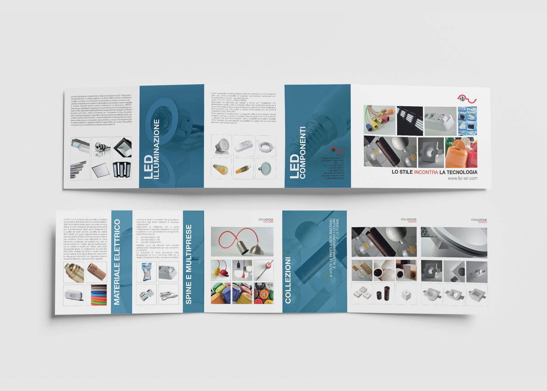 Realizzazioni grafiche del nostro studio | Prupix 79 creazione depliant prodotto