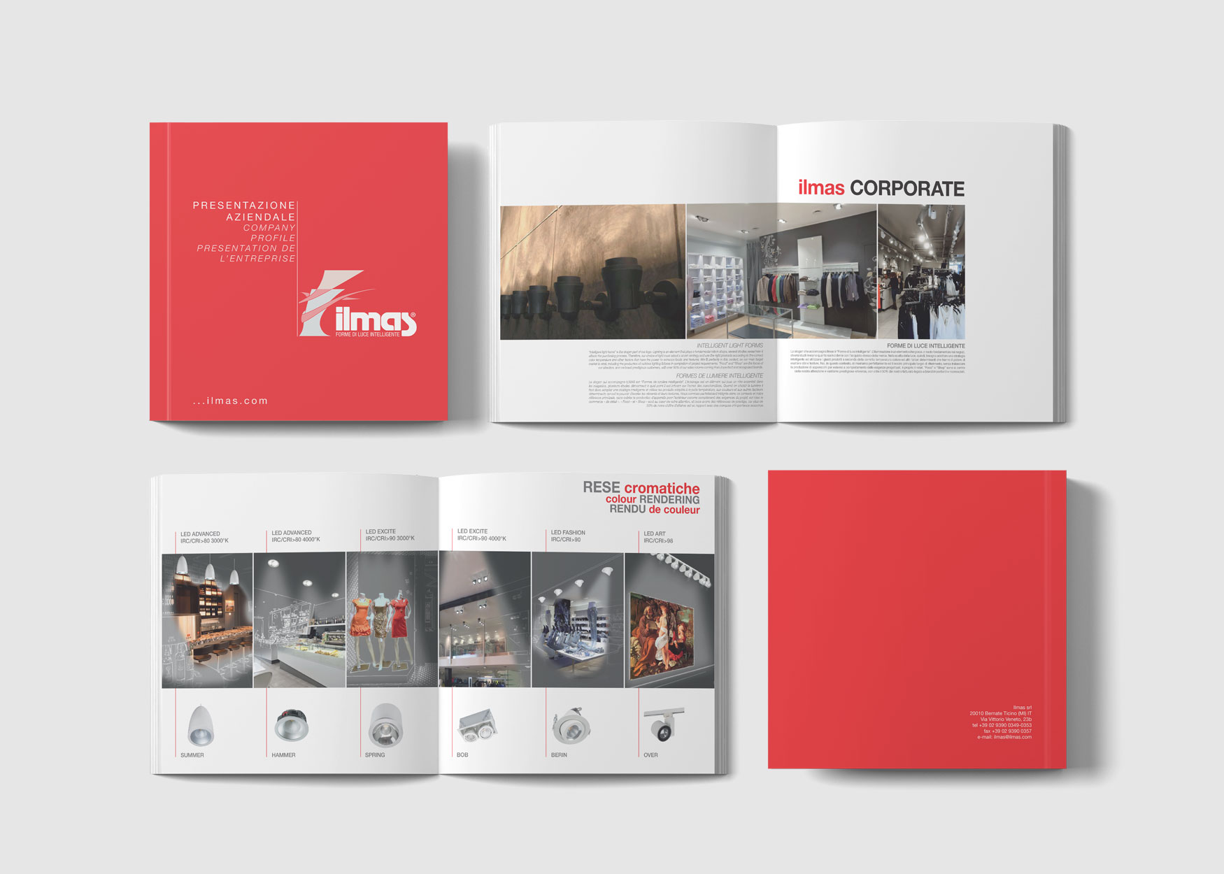 Realizzazioni grafiche del nostro studio | Prupix 68 ideazione brochure aziendale