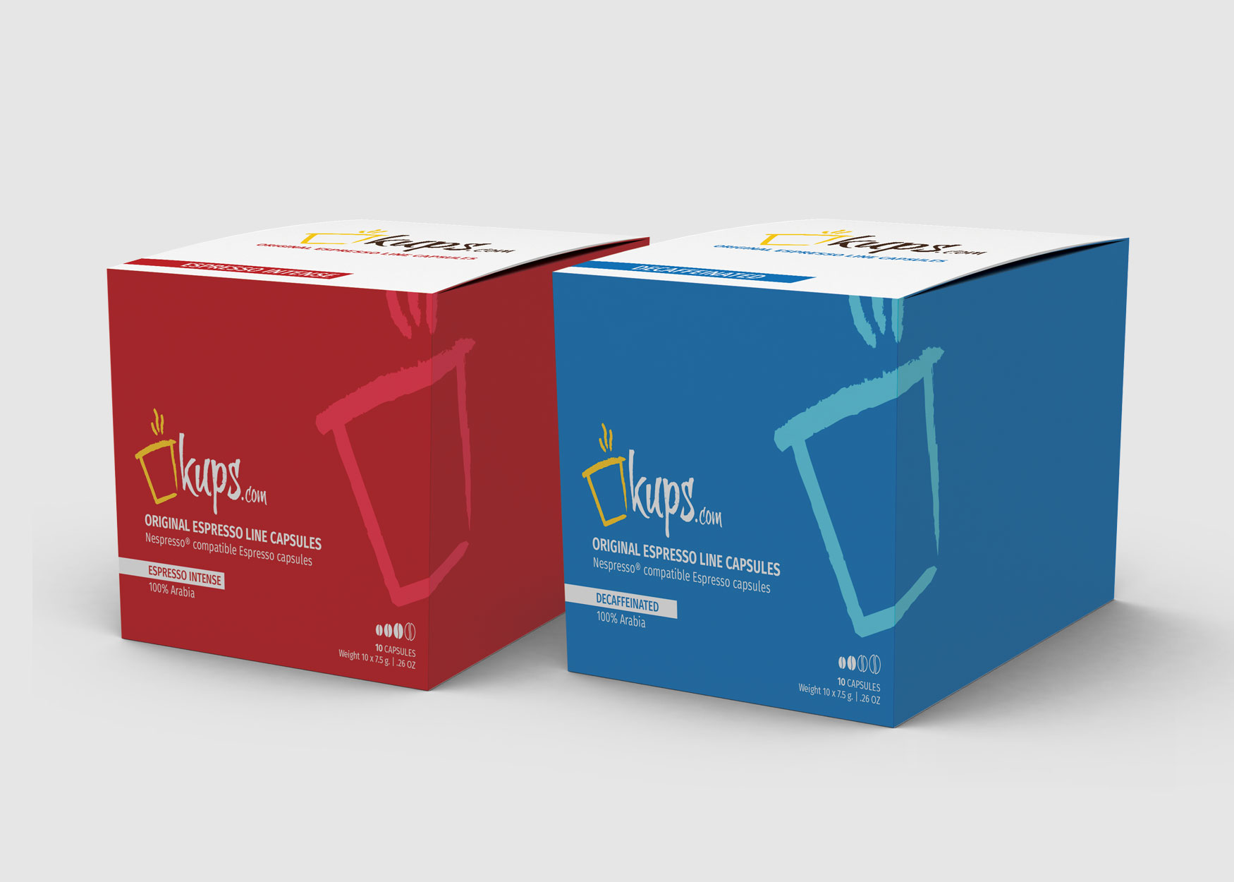 Realizzazioni grafiche del nostro studio | Prupix 102 pacakging design capsule