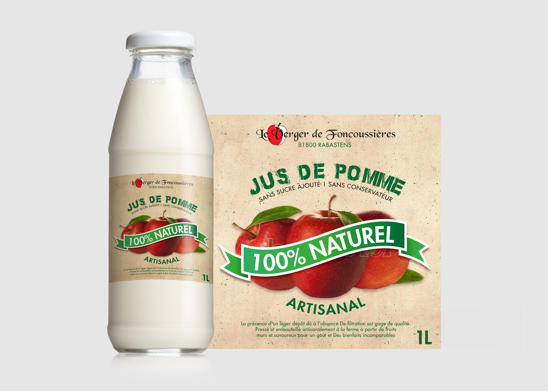 Realizzazioni grafiche del nostro studio | Prupix 100 packaging design alimentare