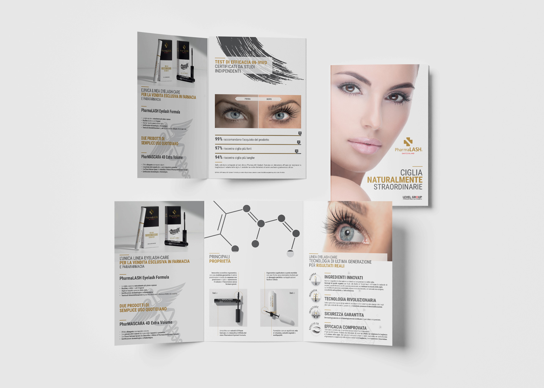 Realizzazioni grafiche del nostro studio | Prupix 78 progettazione depliant prodotto