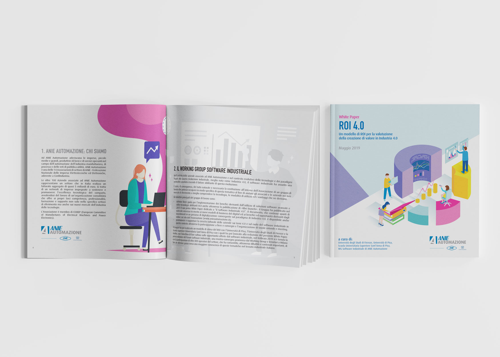 Realizzazioni grafiche del nostro studio | Prupix 77 realizzazione brochure aziendale