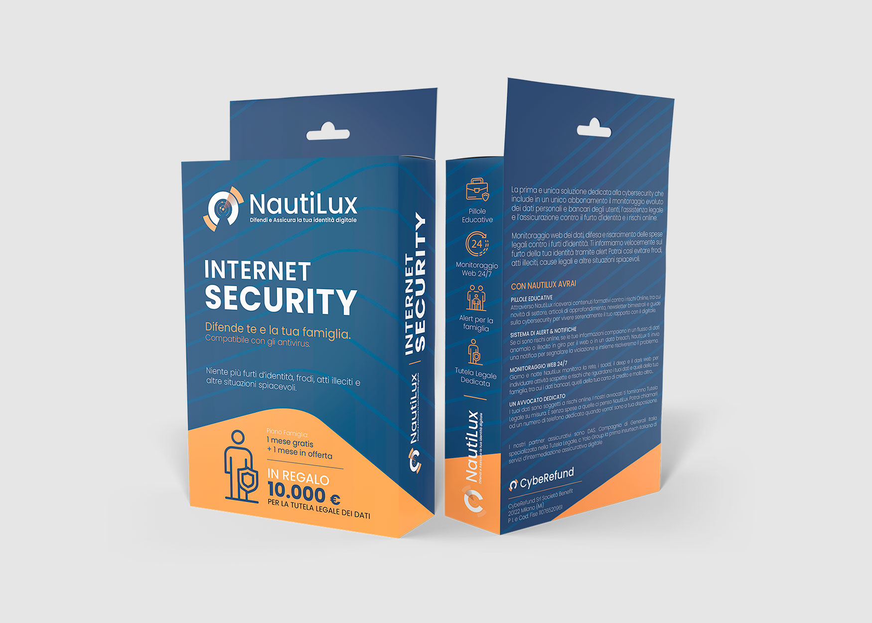 Realizzazioni grafiche del nostro studio | Prupix 94 realizzazione packaging software