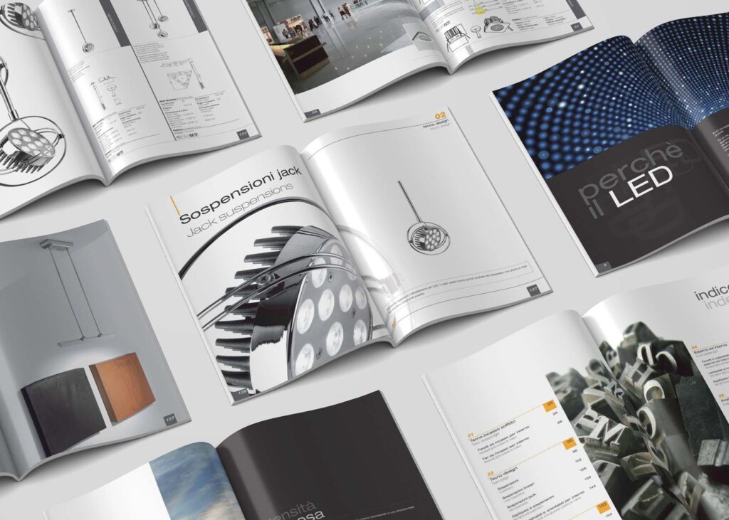 Grafica Catalogo tecnico Prodotti LED 1 grafica catalogo prodotti future interno 2