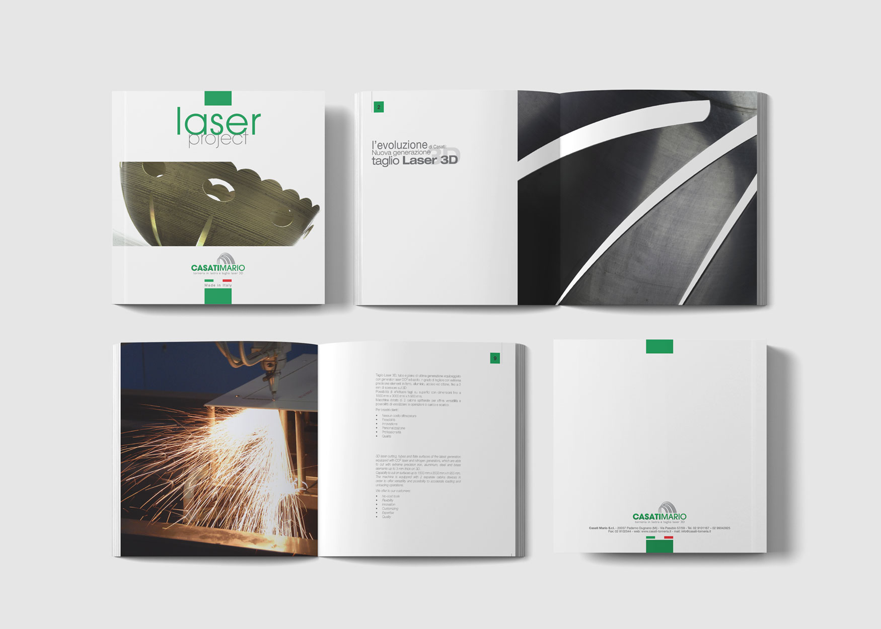 Realizzazione Brochure Aziendale oltre le aspettative 11 progettazione brochure aziendale
